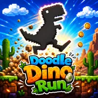Play Doodle Dino Run now!