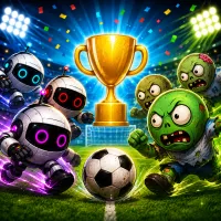 Play Football: Robots vs Zombies, World Cup! Now!